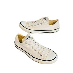 Converse White Low-Top Sneakers
